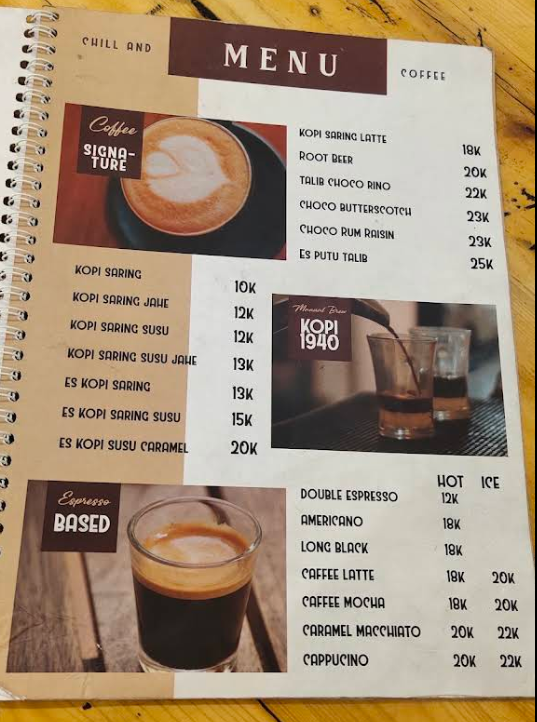 Kopi Saring Susu